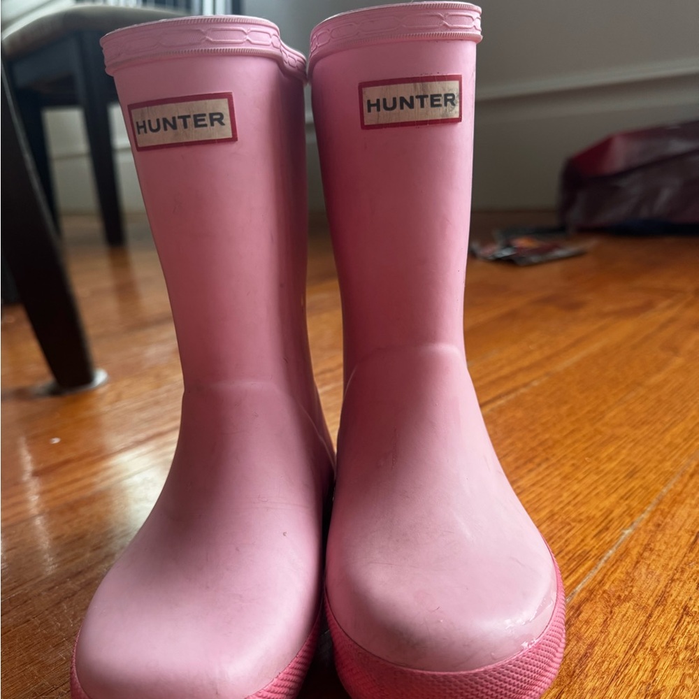 Kids Hunter boots (sz 10)